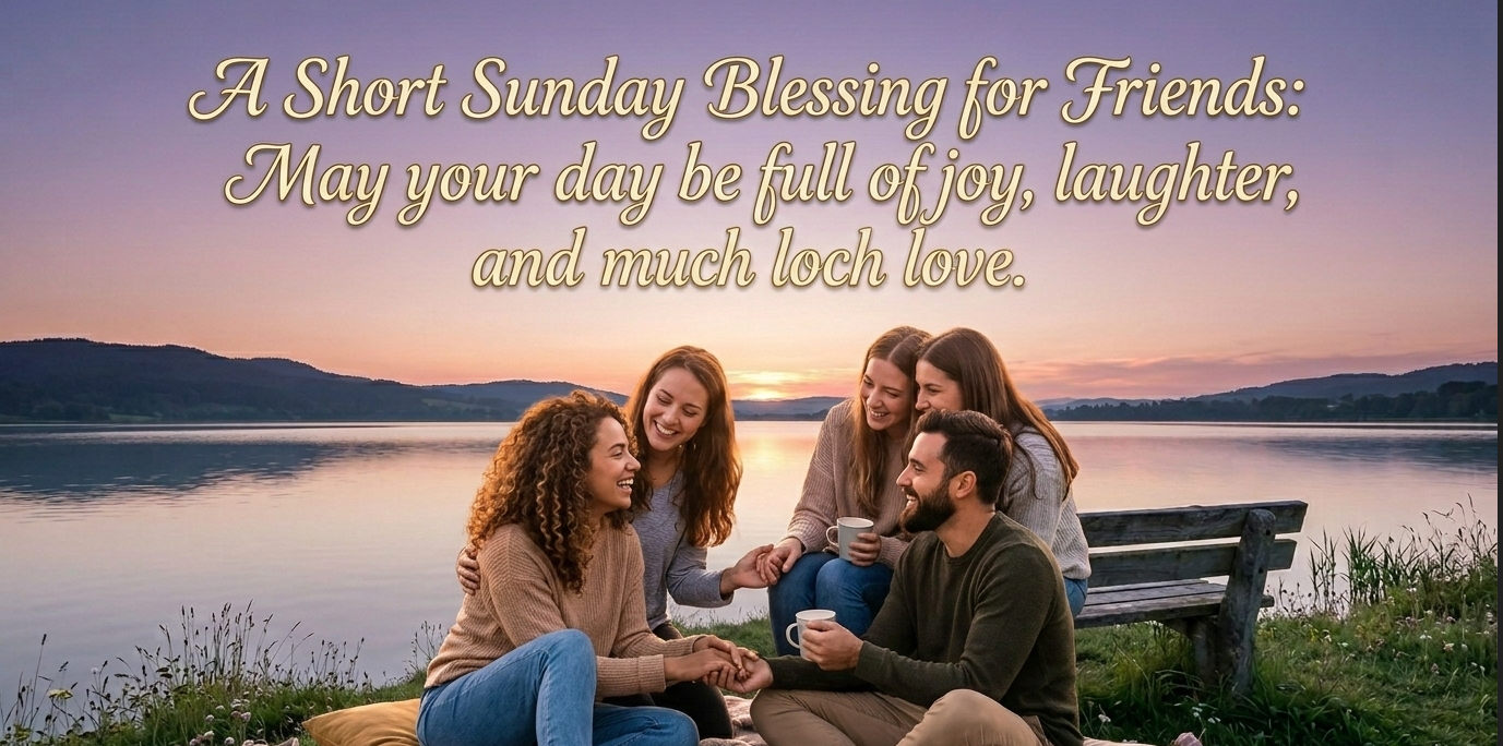 Short Sunday Morning Blessings for Friends