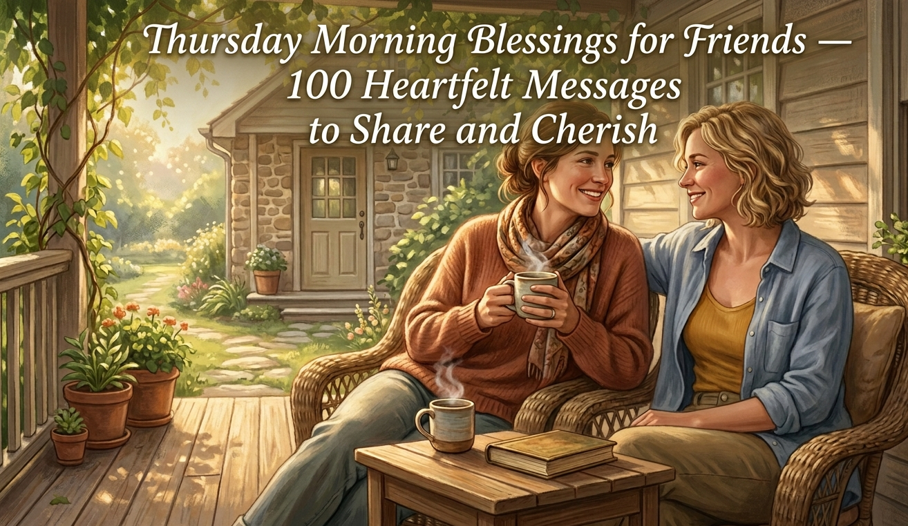 Thursday Morning Blessings for Friends
