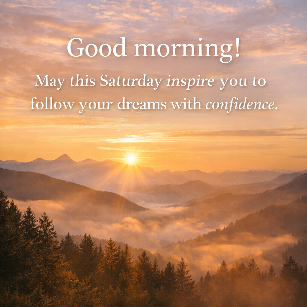 inspirational saturday blessing