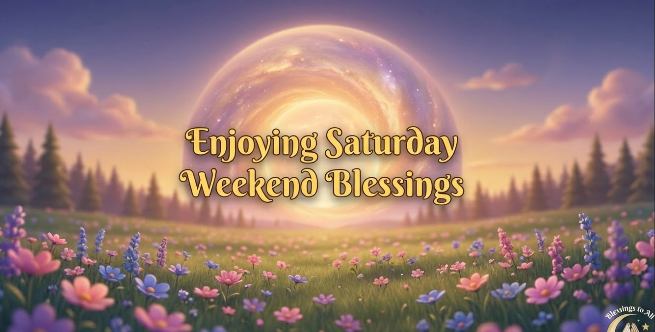 Enjoying Saturday Weekend Blessings