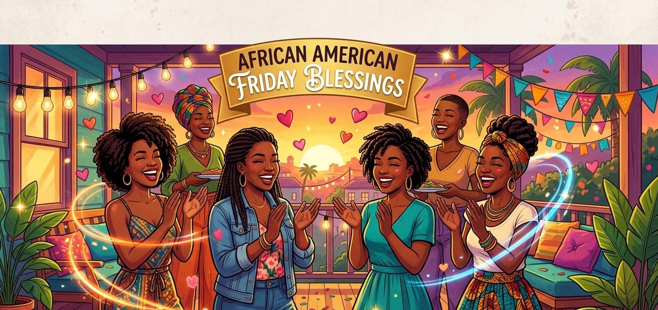 African American Friday Blessings GIFs and Animations