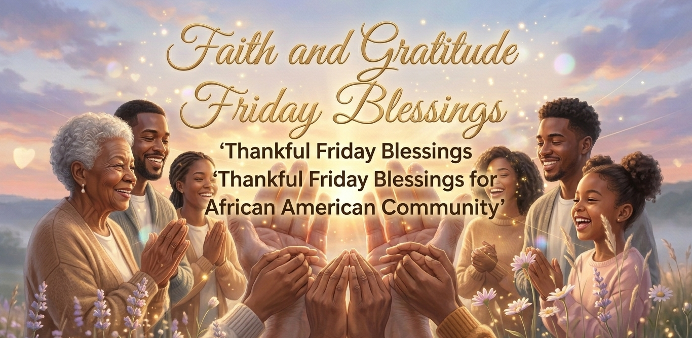Thankful Friday Blessings for African American Community