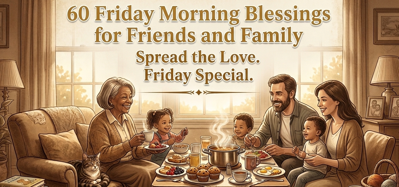 Friday Morning Blessings for Friends and Family
