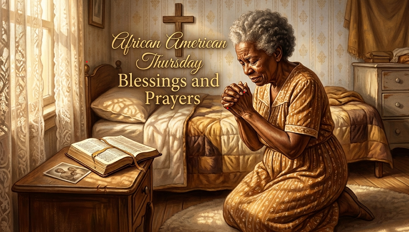frican American Thursday Blessings and Prayers images