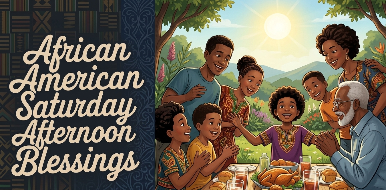 African American Saturday Afternoon Blessings