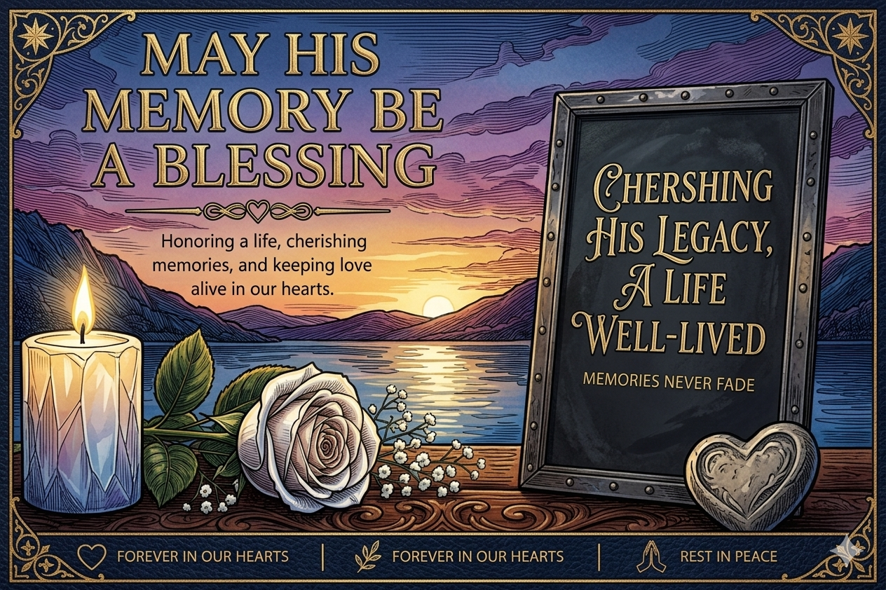 may his memory be a blessing