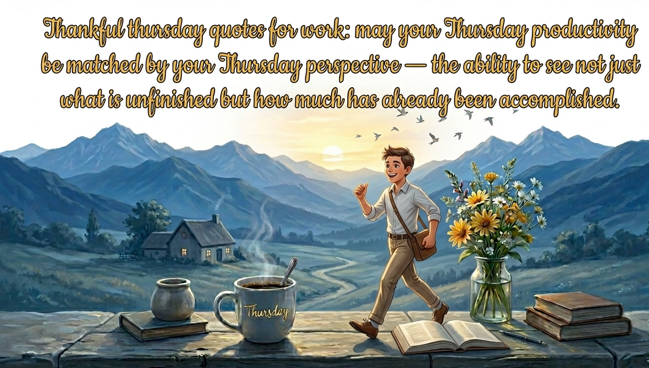 Thankful Thursday Quotes for Work