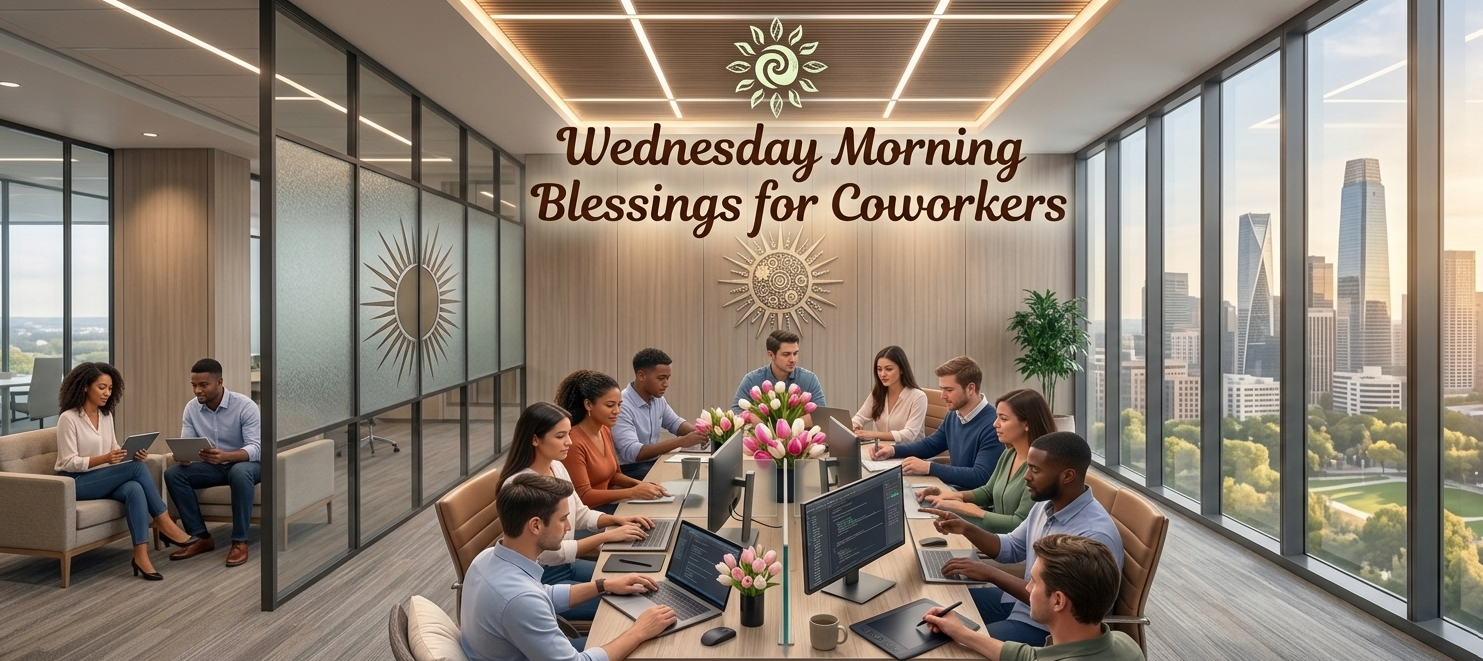 Wednesday Morning Blessings for Coworkers
