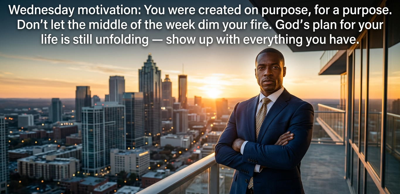 African American Wednesday Blessings Images for Motivation and Purpose