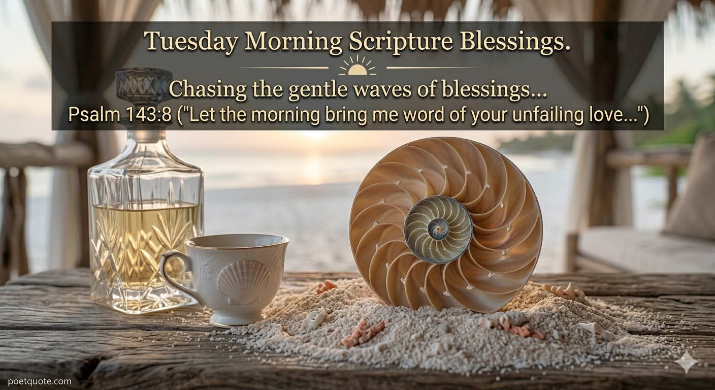 Tuesday Morning Scripture Blessings
