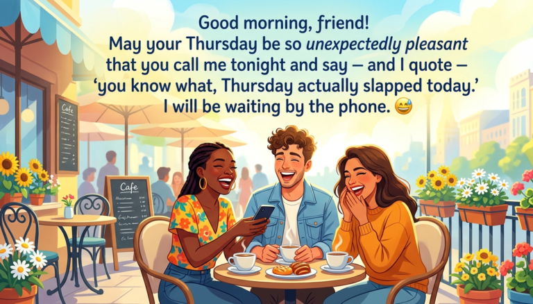 Thursday Morning Blessings for Friends