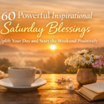 Inspirational Saturday Blessings
