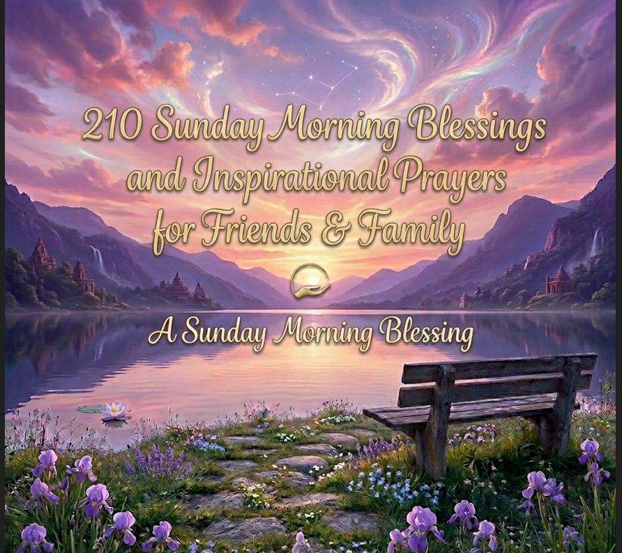 Good Morning Sunday Blessings