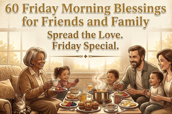 Friday Morning Blessings for Friends and Family