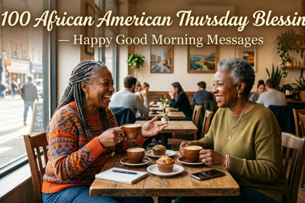 100 African American Thursday Blessings — Happy Good Morning Messages