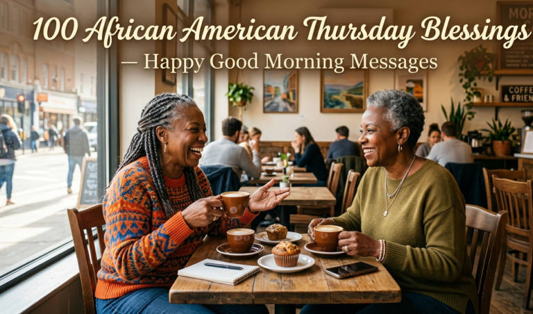 100 African American Thursday Blessings — Happy Good Morning Messages