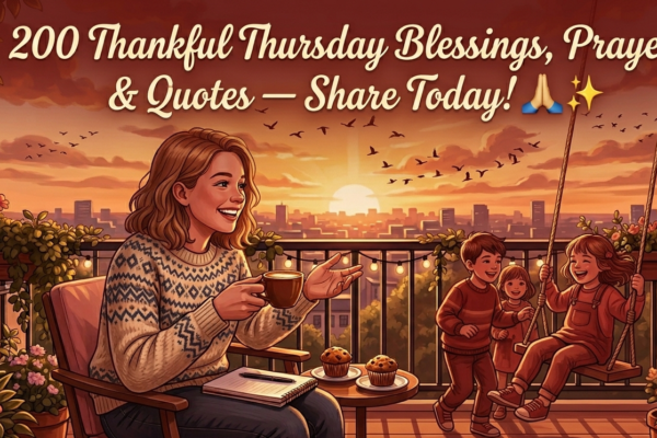 200 Thankful Thursday Blessings, Prayers & Quotes — Share Today