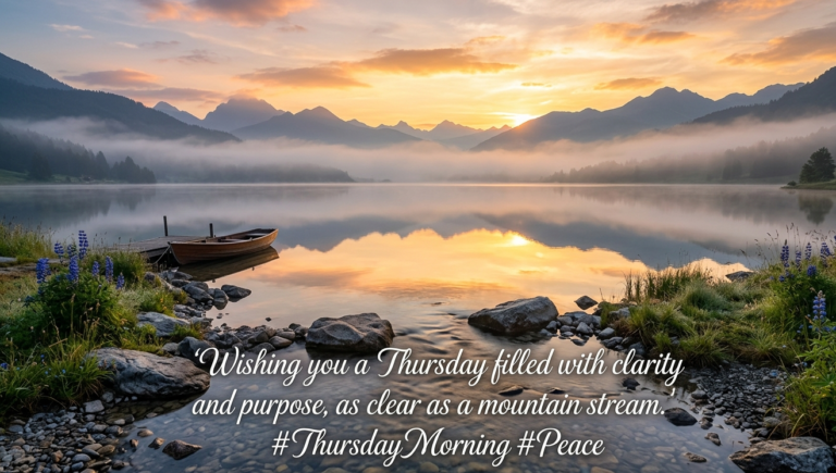 100 Thursday Morning Blessings Images, Quotes & GIFs — Share Today!