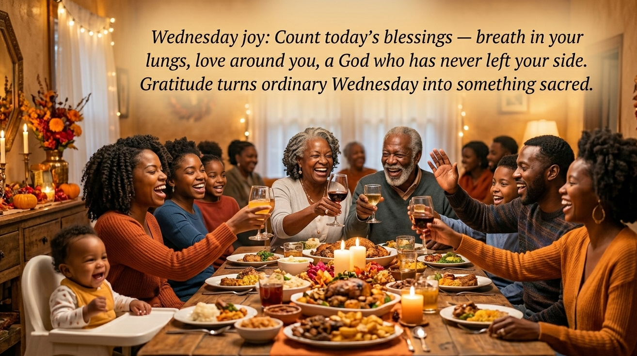 African American Wednesday Blessings Images